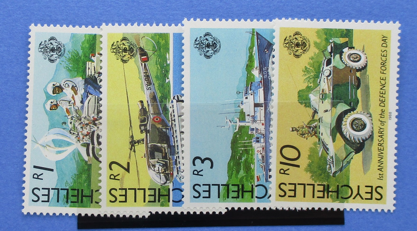 Seychelles Stamps, 1988, SG705-708, Mint