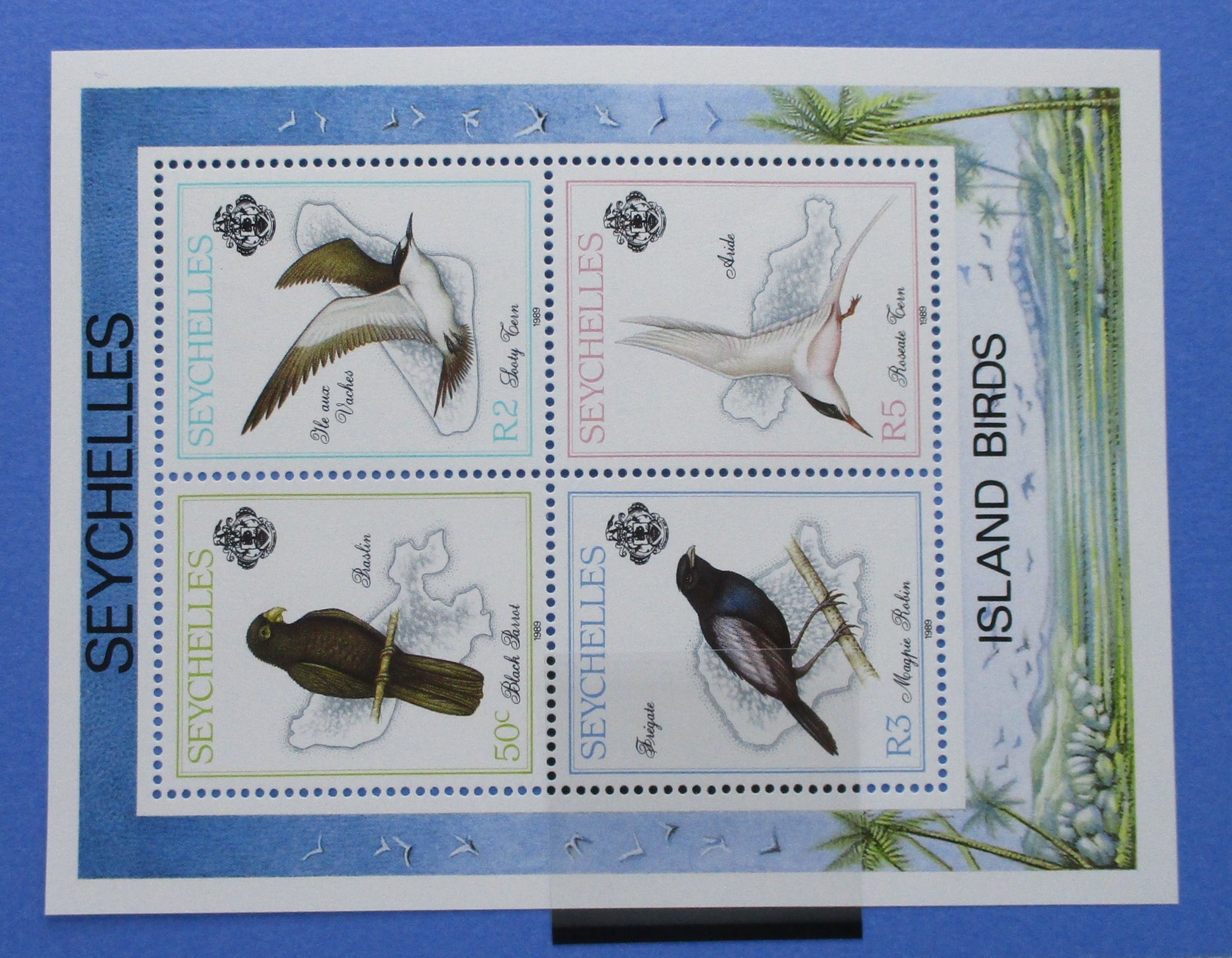 Seychelles Stamps, 1989, MS759, Mint