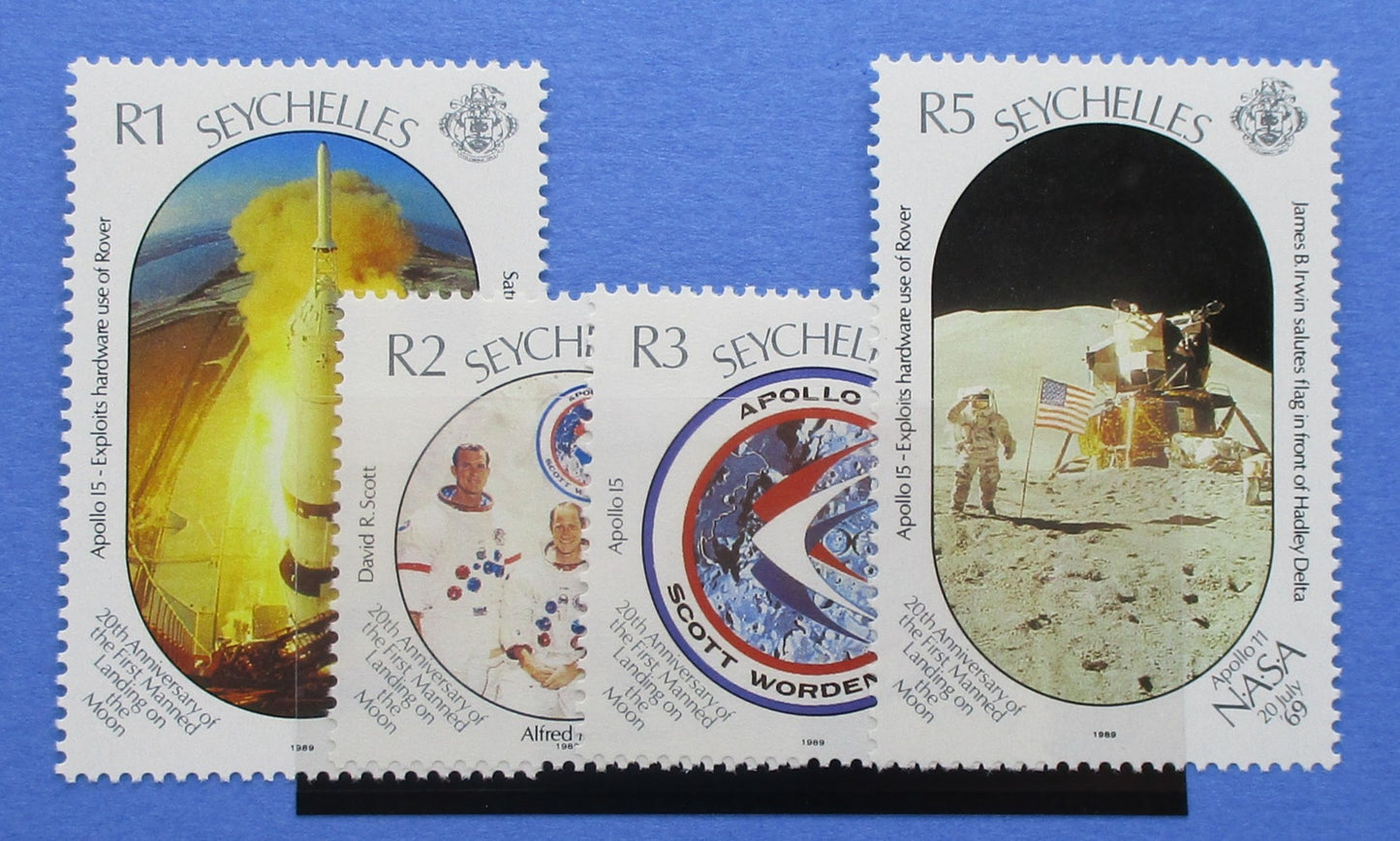 Seychelles Stamps, 1989, SG746-749, Mint