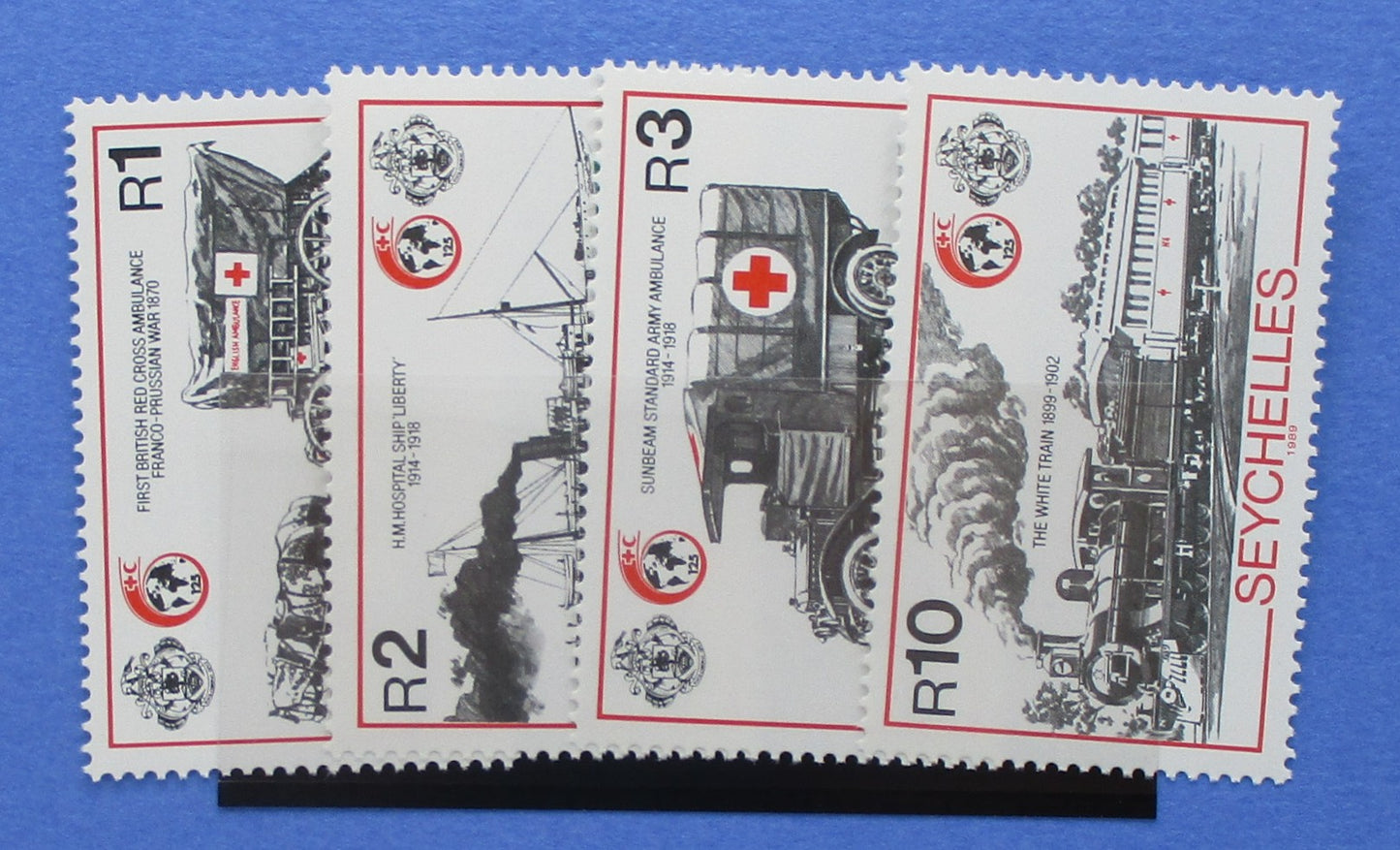 Seychelles Stamps, 1989, SG751-754, Mint