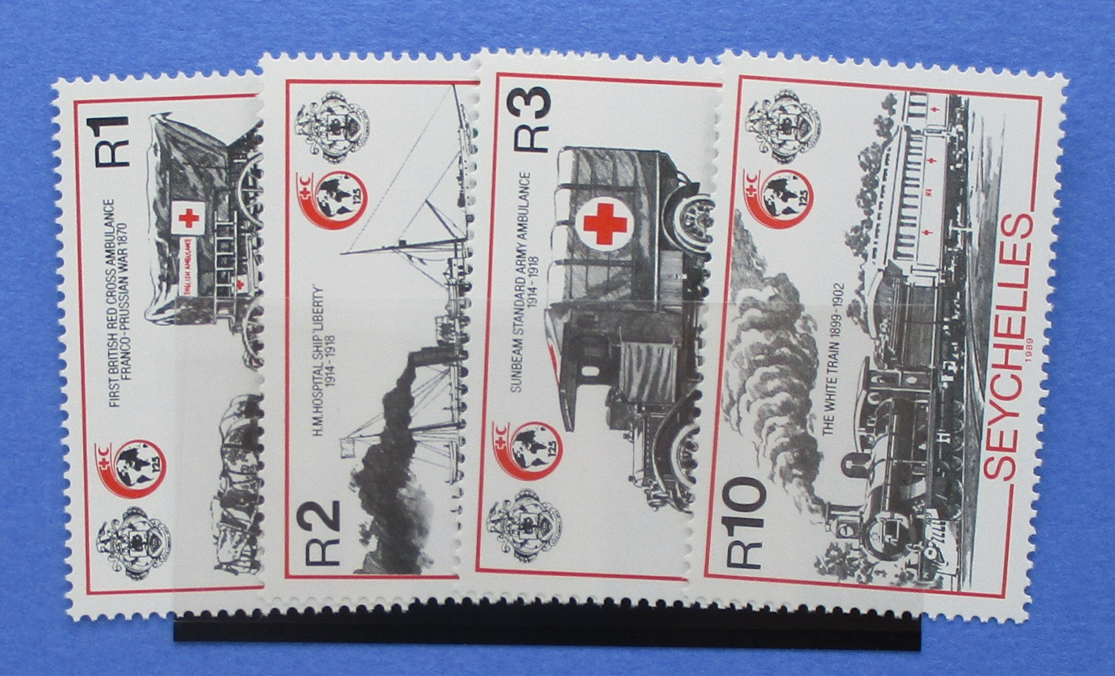 Seychelles Stamps, 1989, SG751-754, Mint