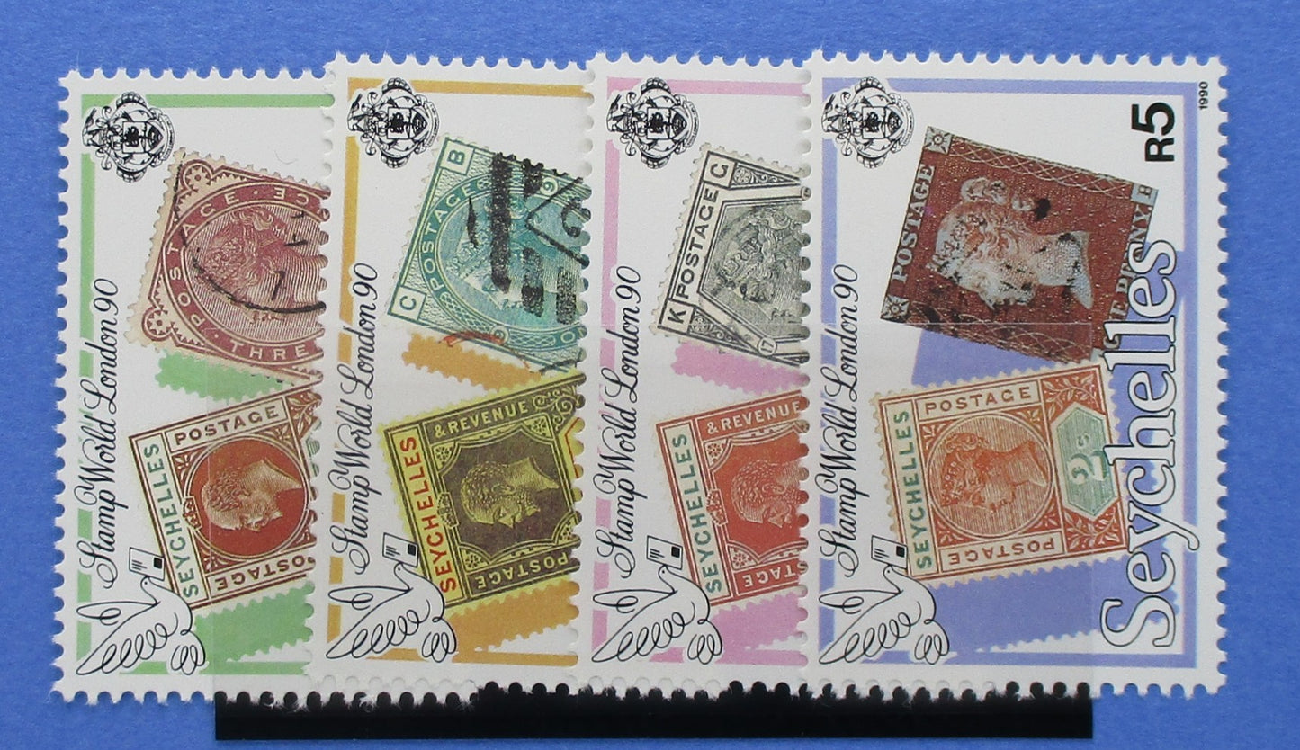 Seychelles Stamps, 1990, SG771-774, Mint