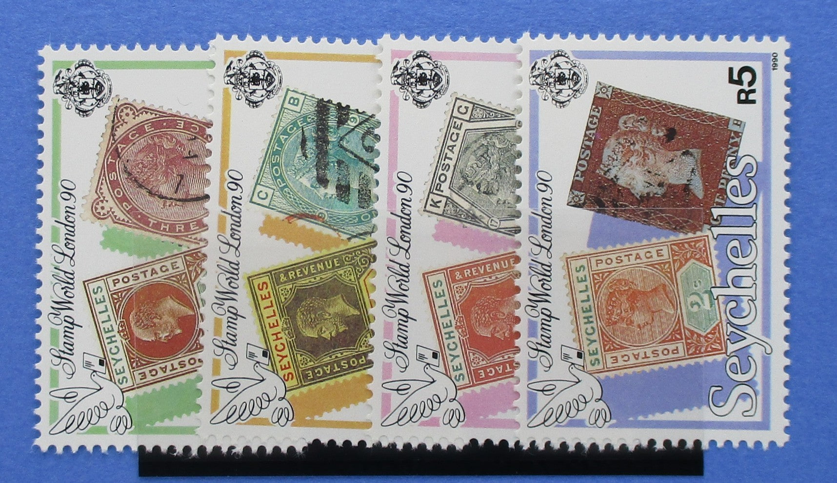 Seychelles Stamps, 1990, SG771-774, Mint