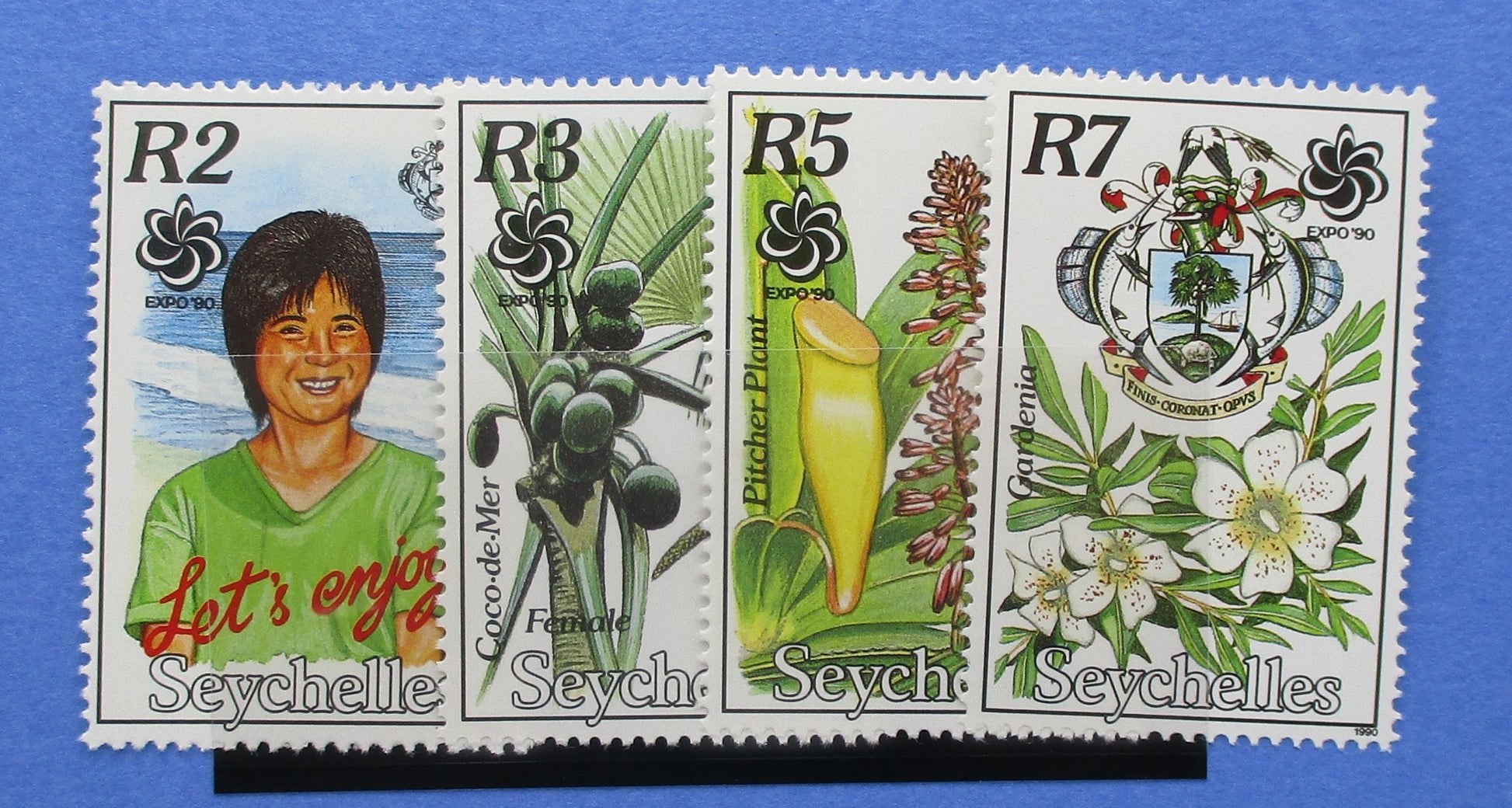 Seychelles Stamps, 1990, SG776-779, Mint