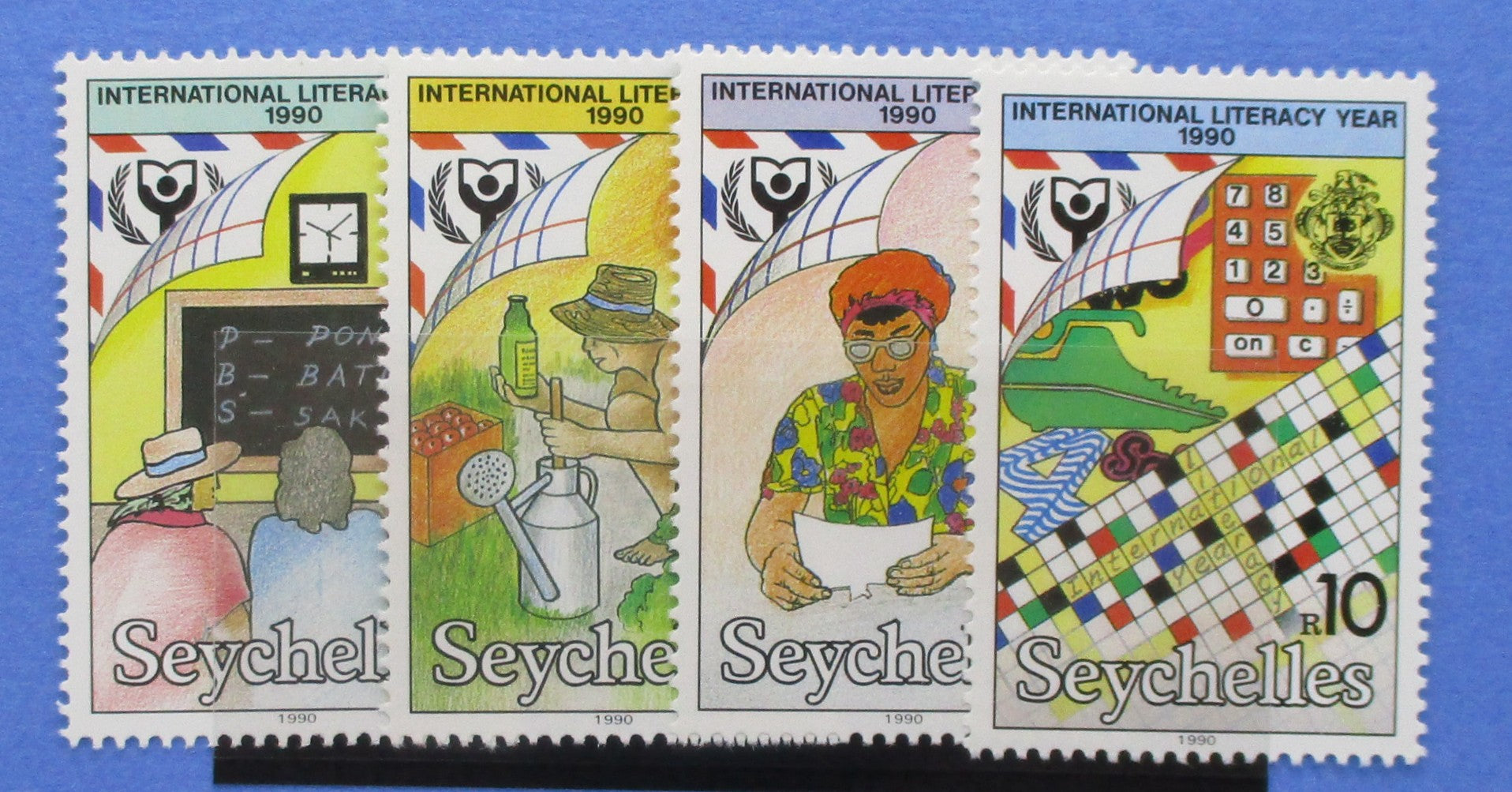 Seychelles Stamps, 1990, SG784-787, Mint