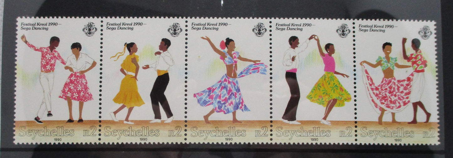 Seychelles Stamps, 1990, SG788-792, Mint