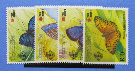 Seychelles Stamps, 1991, SG801-804, Mint