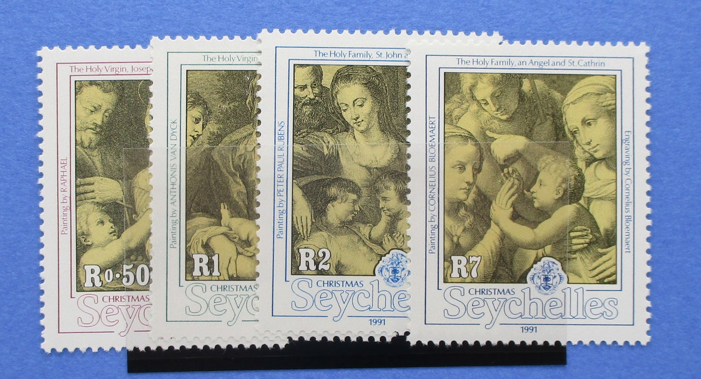 Seychelles Stamps, 1991, SG806-809, Mint