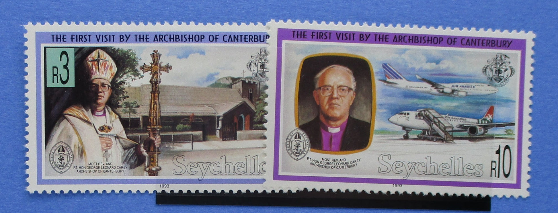 Seychelles Stamps, 1993, SG834-835, Mint