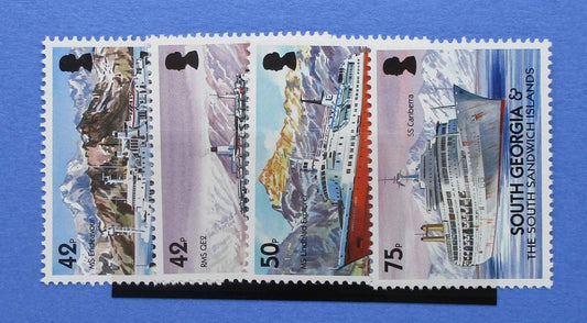 South Georgia and South Sandwich Islands Stamps, 2004, SG386-389, Mint
