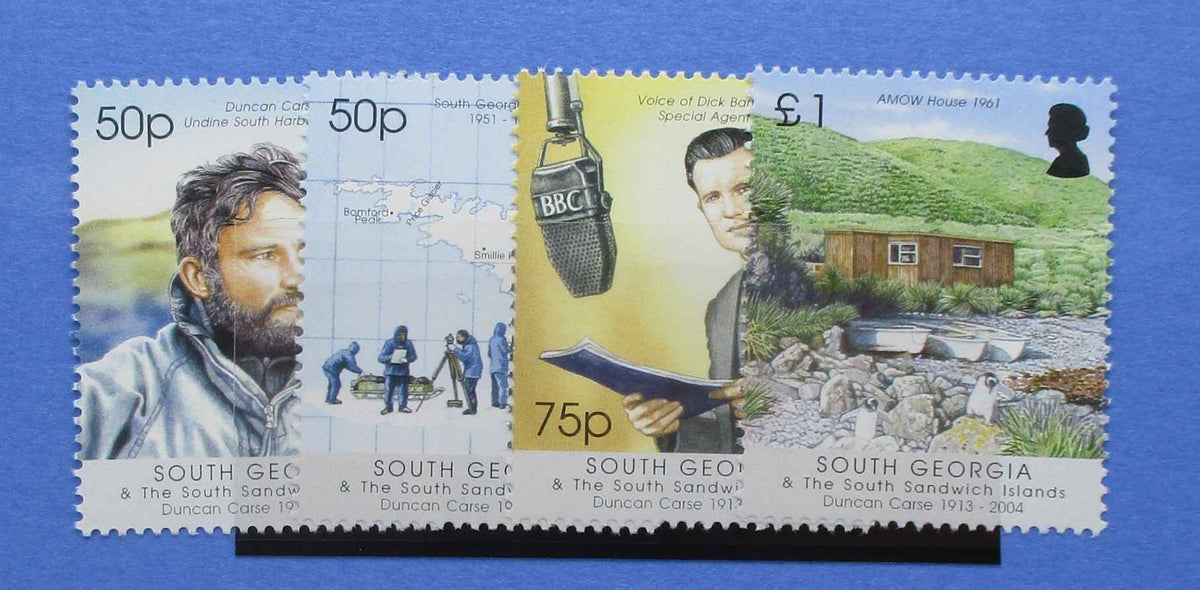 South Georgia and South Sandwich Islands Stamps, 2005, SG407-410, Mint
