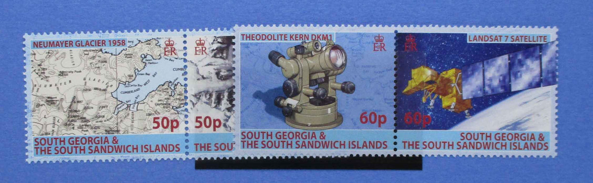 South Georgia and South Sandwich Islands Stamps, 2007, SG431a, SG433a, Mint
