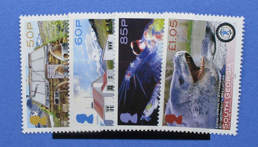 South Georgia and South Sandwich Islands Stamps, 2008, SG445-448, Mint