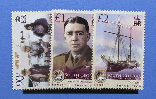 South Georgia and South Sandwich Islands Stamps, 2009, SG474-476, Mint