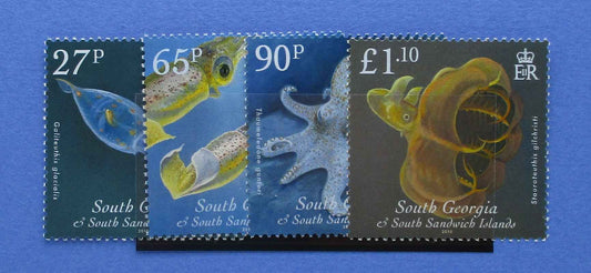 South Georgia and South Sandwich Islands Stamps, 2010, SG487-490, Mint