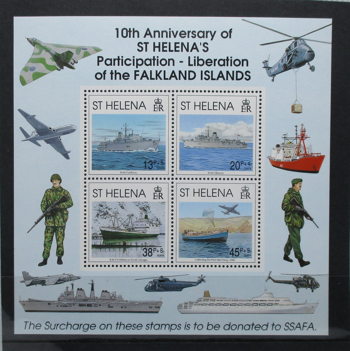 St Helena Stamps, 1992, MS616, Mint