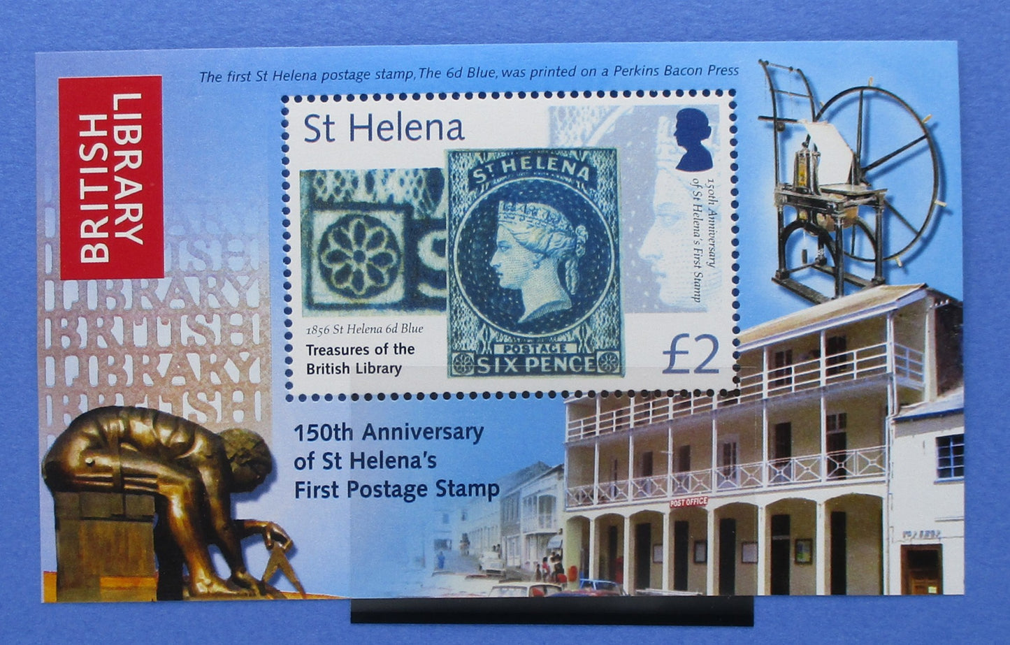 St Helena Stamps, 2006, MS978, Mint