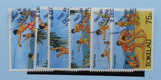 Tokelau Stamps, 1987, SG148-153, Used