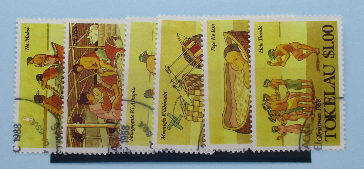 Tokelau Stamps, 1988, SG165-170, Used