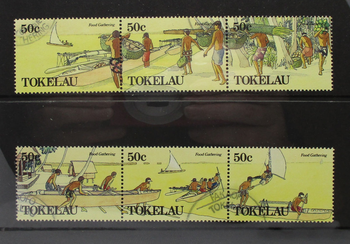 Tokelau Stamps, 1989, SG171a, SG174a, Used