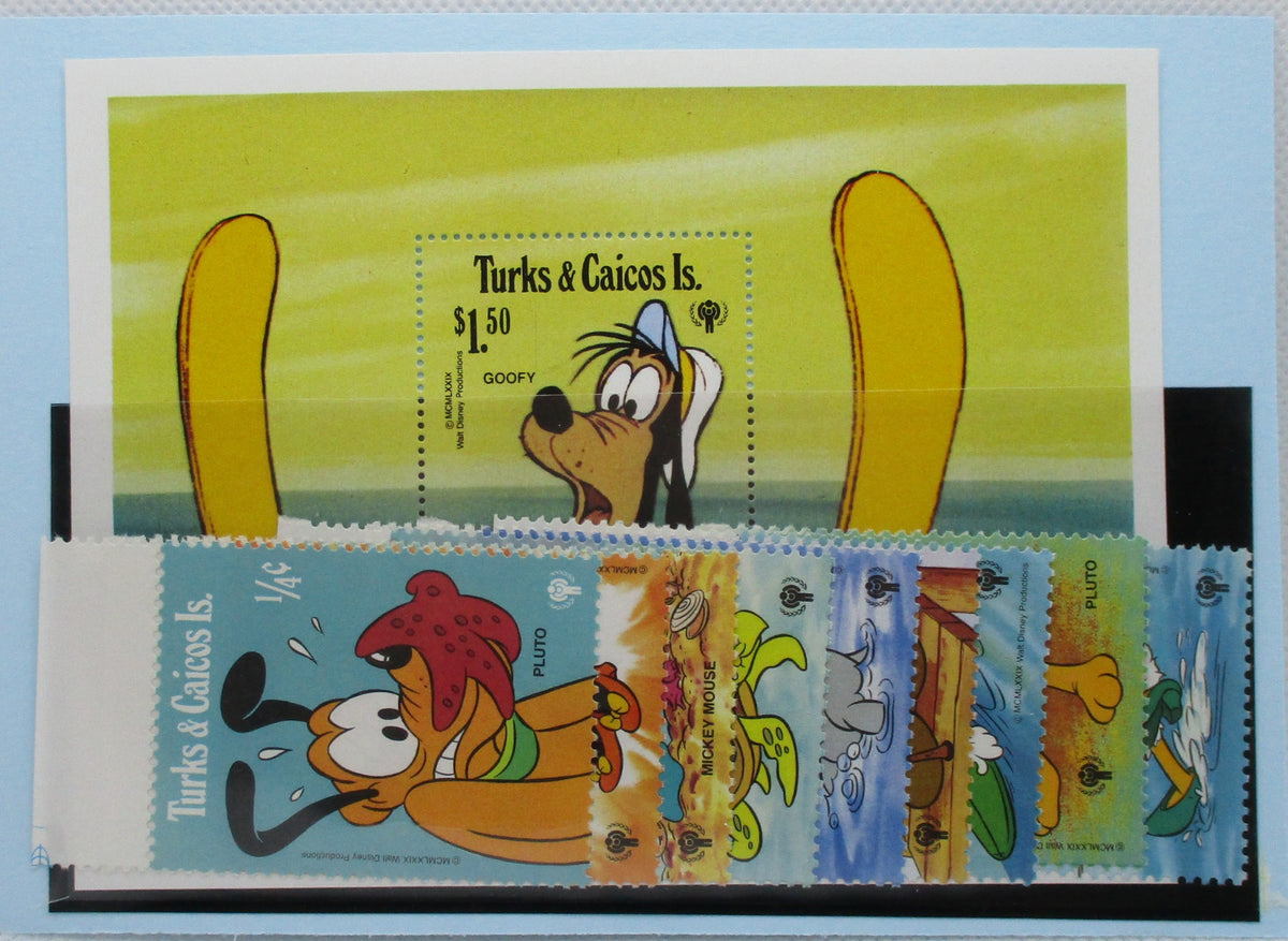 Turks and Caicos Islands Stamps, 1979, SG575-583, MS584, Mint