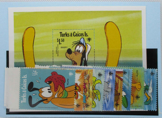 Turks and Caicos Islands Stamps, 1979, SG575-583, MS584, Mint
