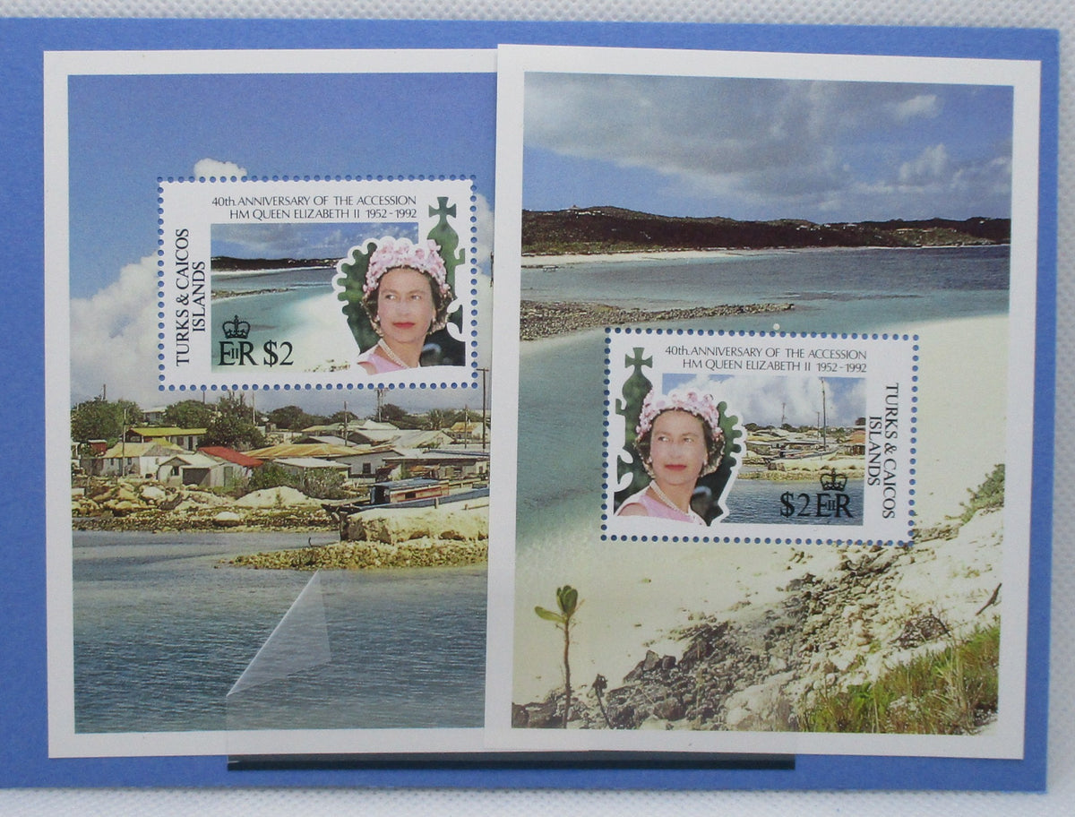 Turks and Caicos Islands Stamps, 1992, MS1153, Mint