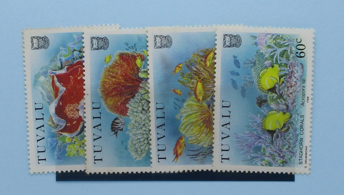 Tuvalu Stamps, 1988, SG498-501, Mint
