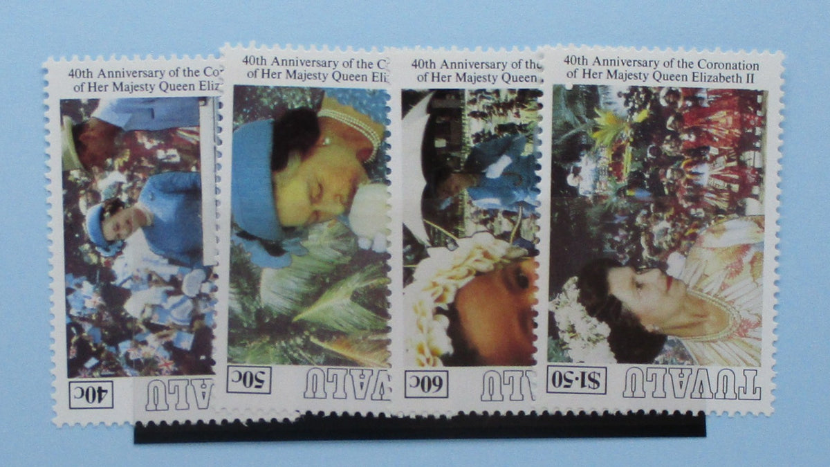 Tuvalu Stamps, 1993, SG677-680, Mint