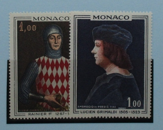 Monaco Stamps, 1967, SG895-896, Mint image 0