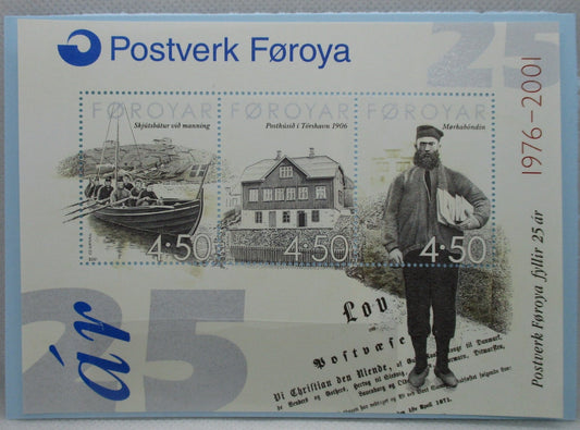 Faroe Islands Stamps, 2001, MS406, Mint image 0