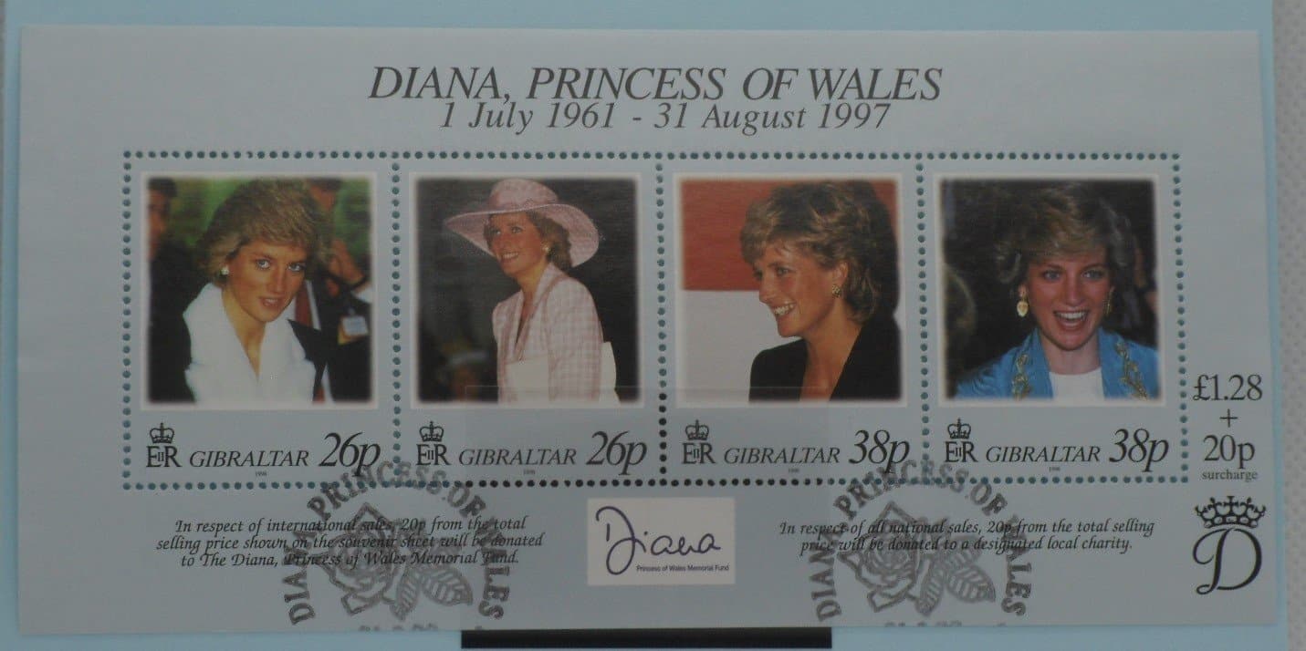 Gibraltar Stamps, 1998, MS828, Used image 0