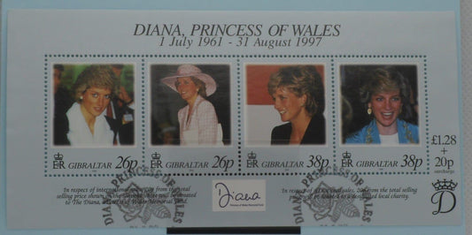 Gibraltar Stamps, 1998, MS828, Used image 0