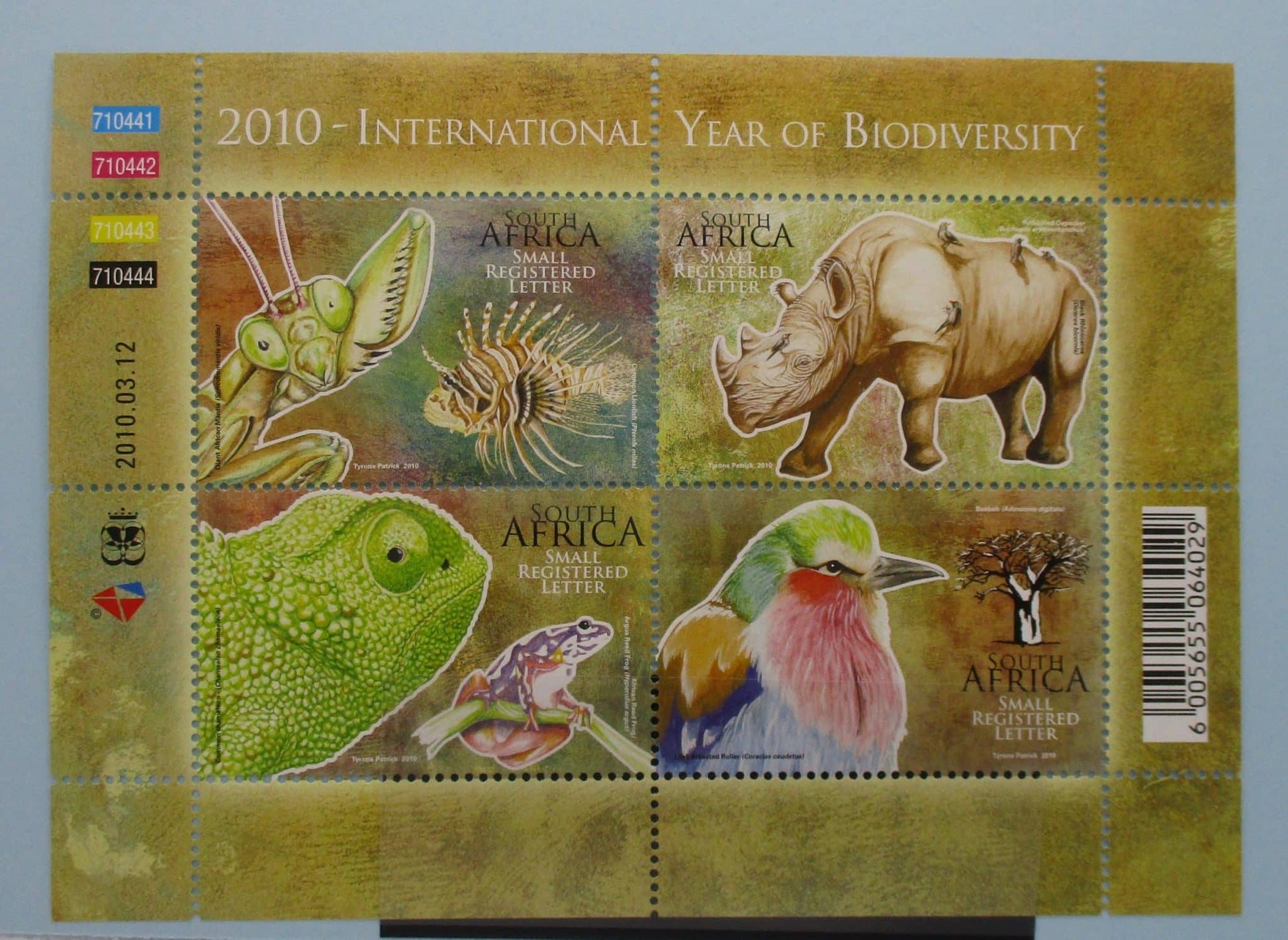 South Africa Stamps, 2010, MS1764, Mint image 0