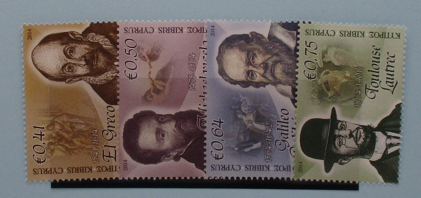 Cyprus Stamps, 2014, SG1322-1325, Mint image 0