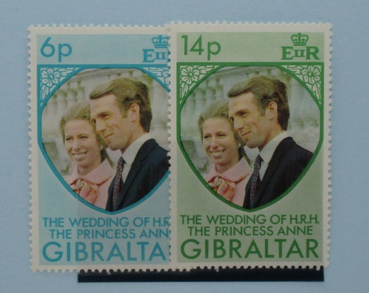 Gibraltar Stamps, 1973, SG323-324, Mint image 0
