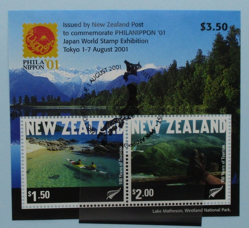 New Zealand Stamps, 2001, MS2434, Used image 0
