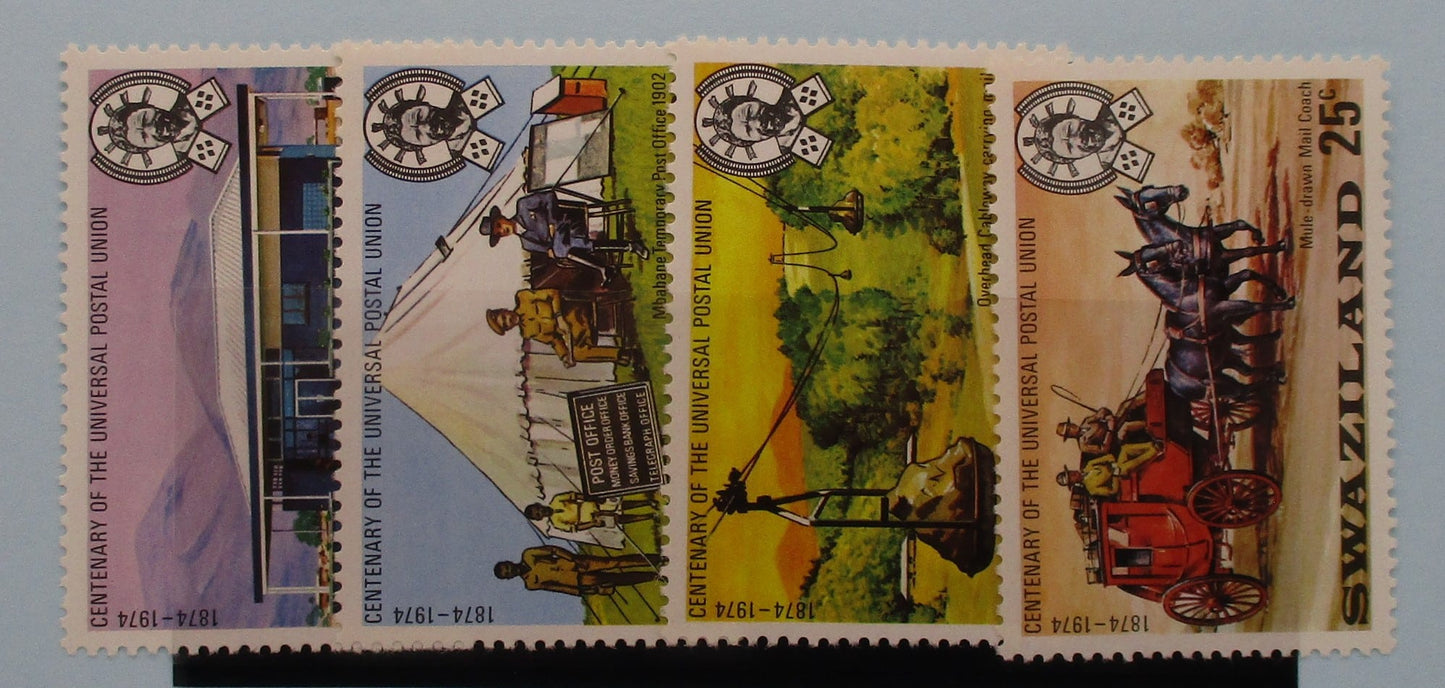 Swaziland Stamps, 1974, SG215-218, Mint image 0