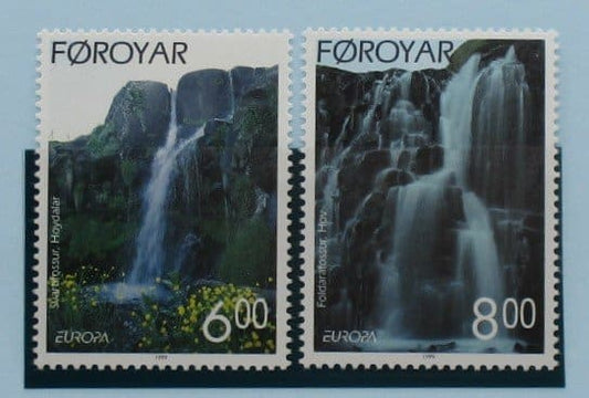 Faroe Islands Stamps, 1999, SG379-380, Mint image 0