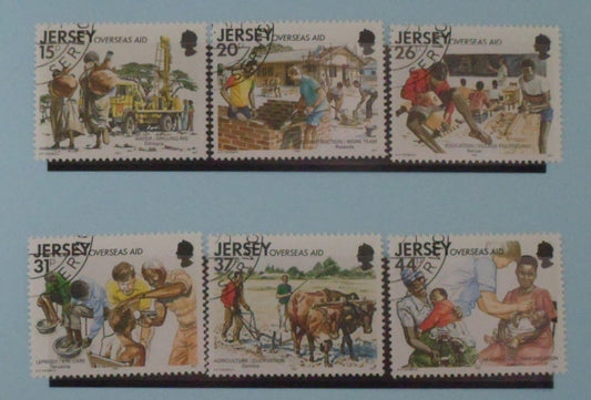 Jersey Stamps, 1991, SG558-563, Used image 0