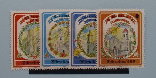 Gibraltar Stamps, 1992, SG686-689, Mint image 0