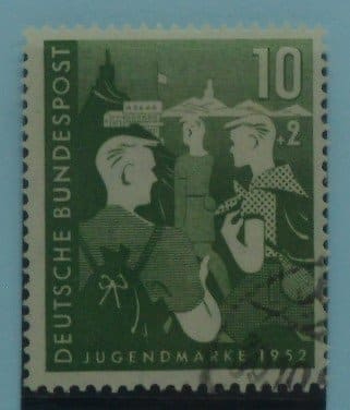 West Germany Stamps, 1952, SG1080, Used image 0