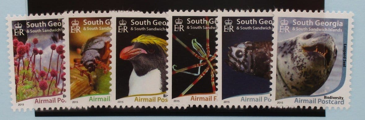 South Georgia and South Sandwich Islands Stamps, 2015, SG656-661, Mint image 0