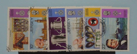 Jersey Stamps, 1985, SG370-375, Used image 0