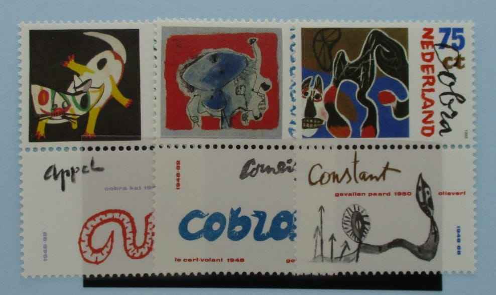 Netherlands Stamps, 1988, SG1536-1538,  Mint image 0