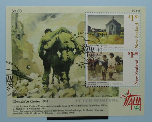 New Zealand Stamps, 1998, MS2215, Used image 0