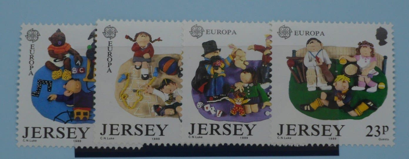 Jersey Stamps, 1989, SG496-499, Mint image 0