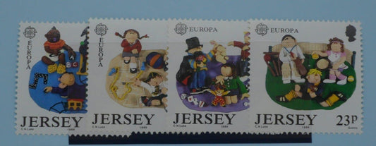 Jersey Stamps, 1989, SG496-499, Mint image 0