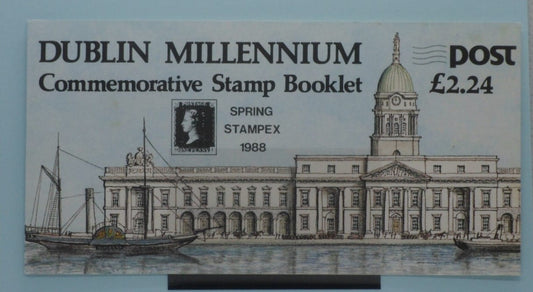 Ireland Stamps, 1988, SB30, Mint image 0