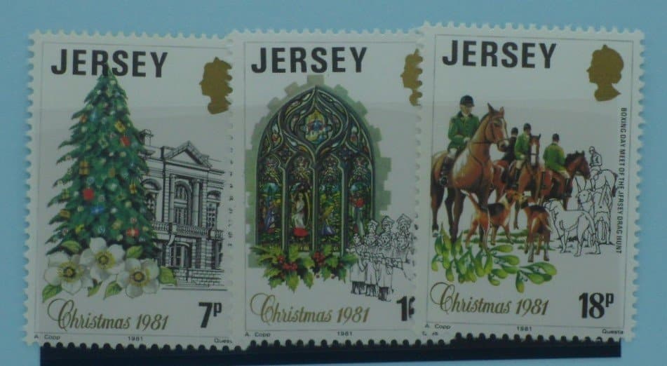 Jersey Stamps, 1981, SG286-288, Mint image 0